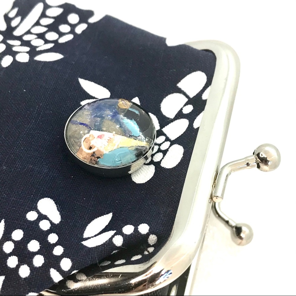 Coin purse handmade snap 20mm